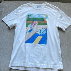 Zara Graphic Tee S